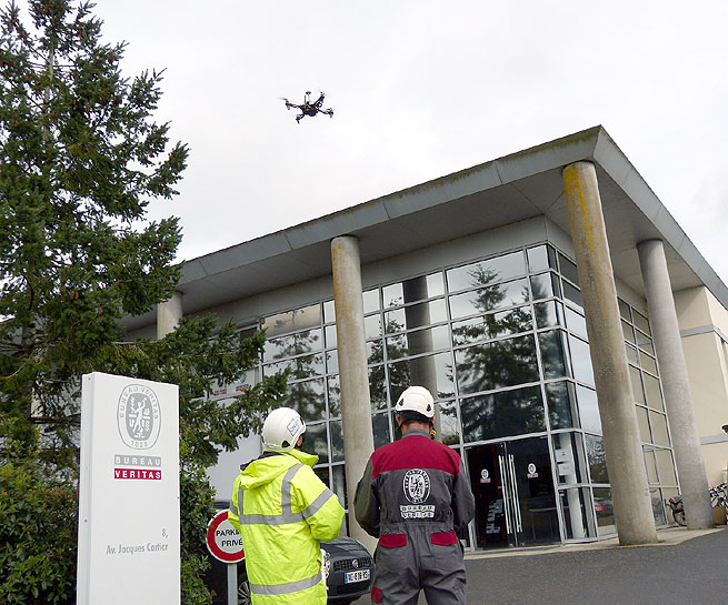 dron letecke inspekce