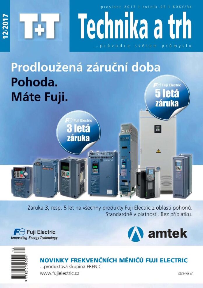 Obálka časopisu Technika a trh 12/2017