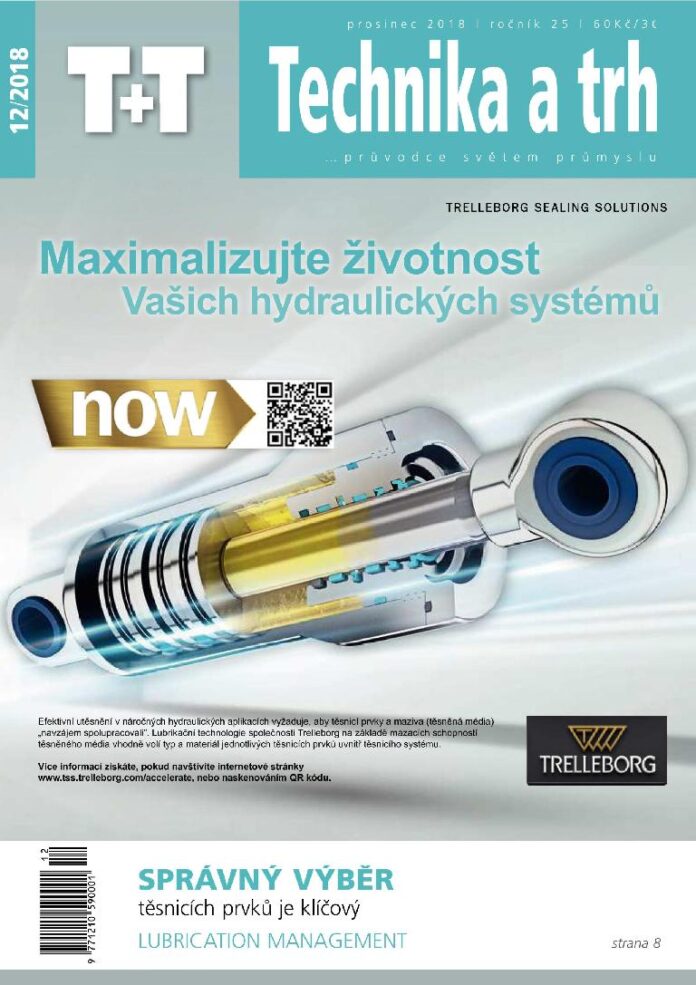 Obálka časopisu Technika a trh 12/2018