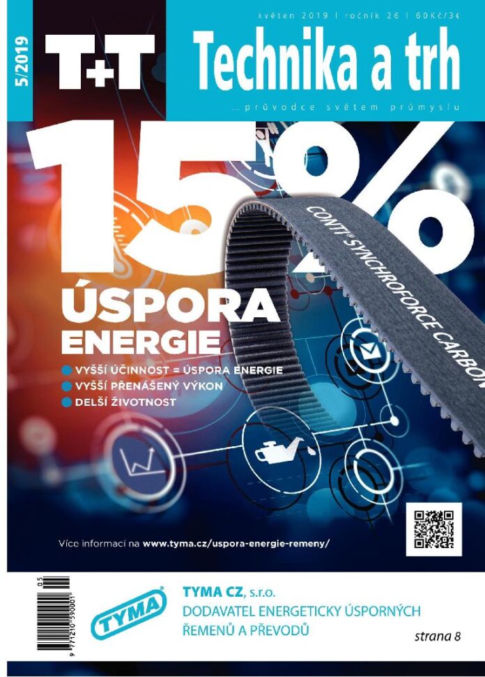 Obálka časopisu Technika a trh 5/2019