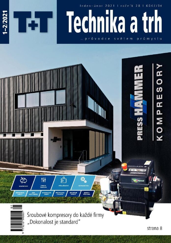 Obálka časopisu Technika a trh 1–2/2021