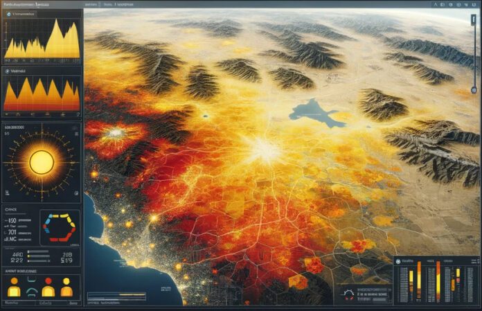 mapa oslunění mapa oslunění