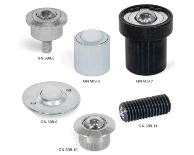 Elesa 2025-06 Ball Transfer Units GN 509 ff Web Elesa 2025-06 Ball Transfer Units GN 509 ff Web