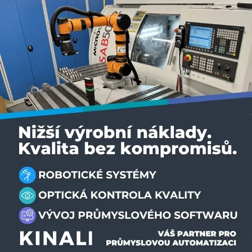 KINALI – nižší výrobní náklady, kvalita bez kompromisů